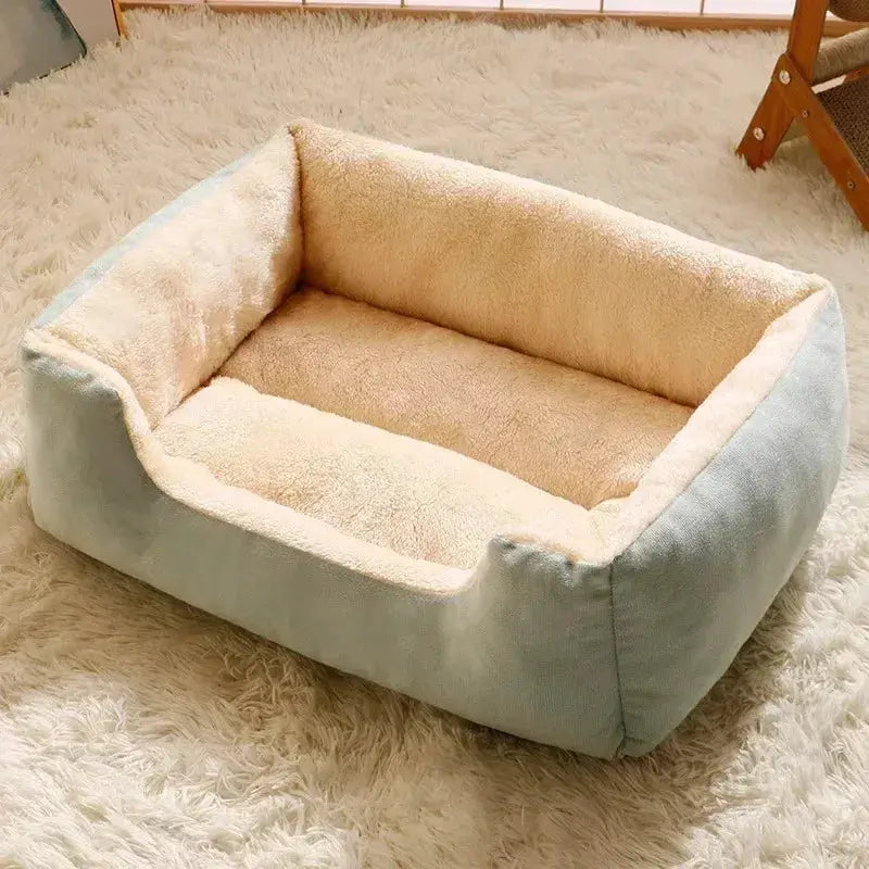 Cozy Cat Bed For Cats And Kittens Winter Comfort Cushion Basket House Pet Supplies Accessory Habitat