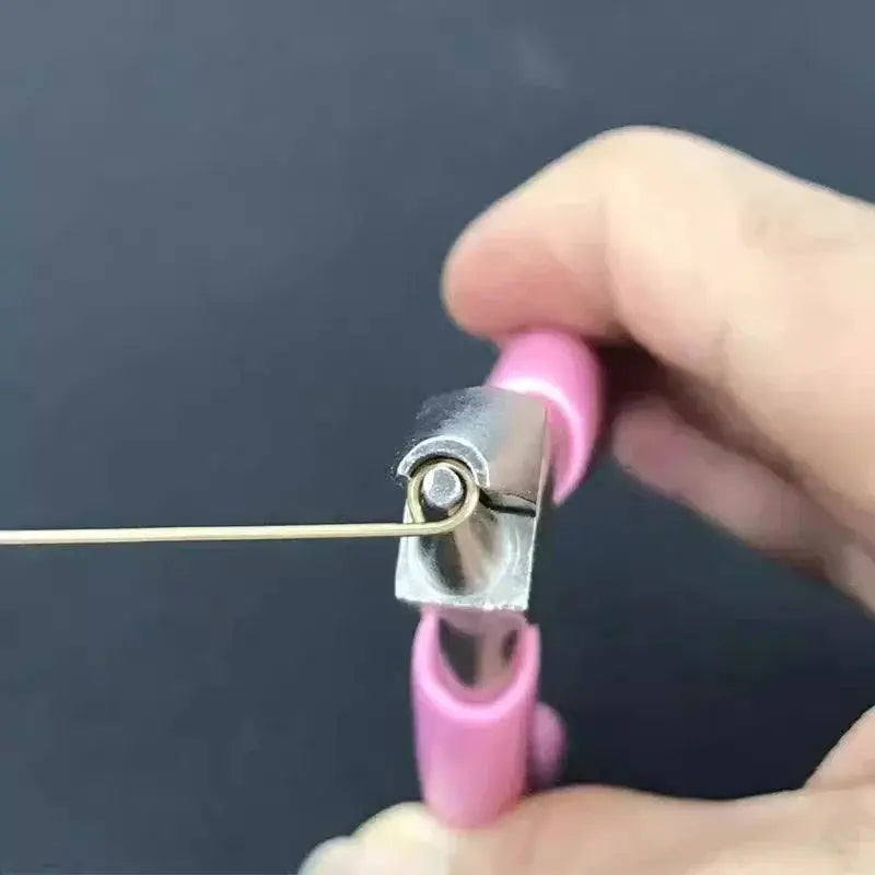 5 Inch Needle Pliers For Jewelry Making Mini Wire Wrapping Pliers Half Groove And Half Round Mouth Jewelry Tool