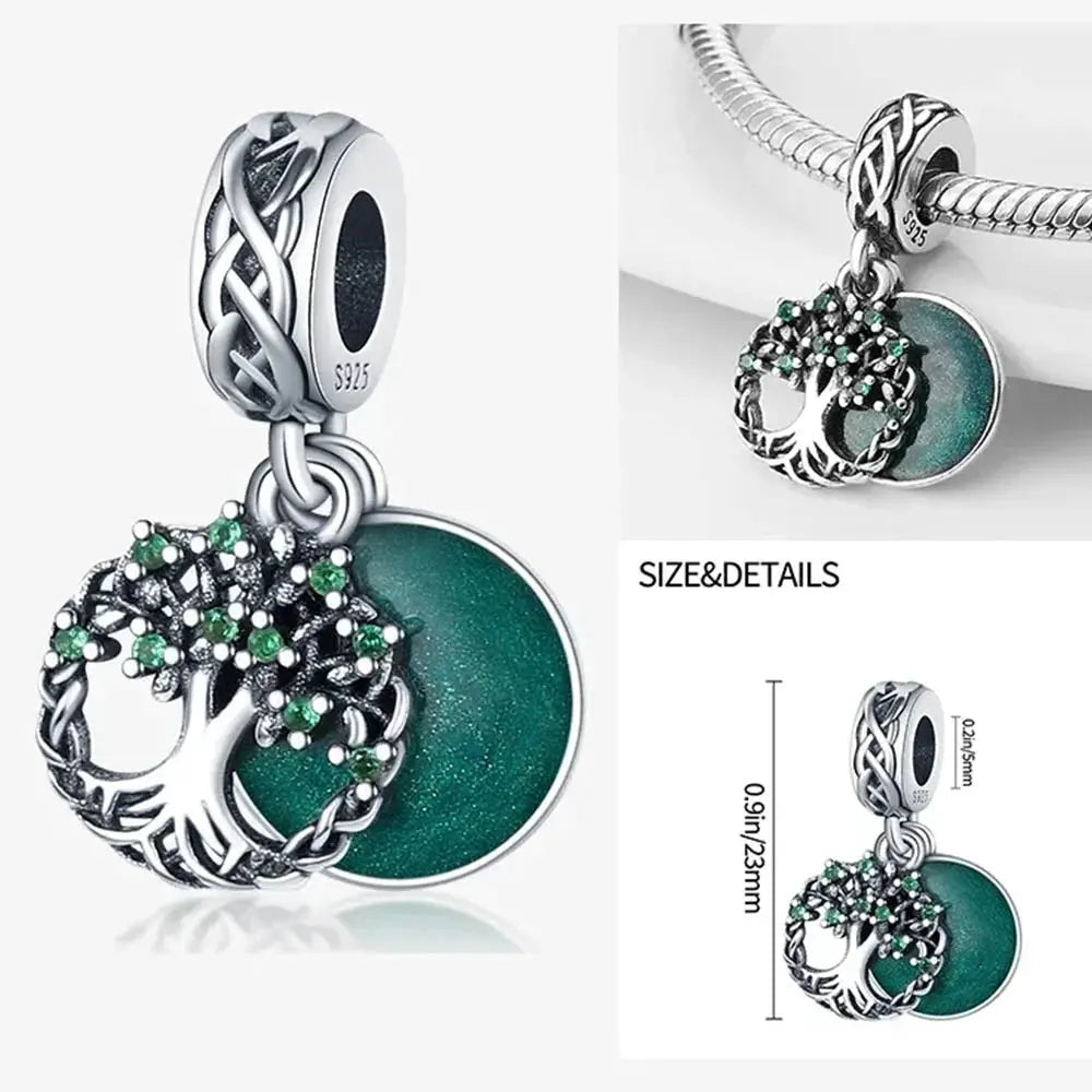 925 Sterling Silver Pendant Beads Carnivorous Plant Monster Charm Trendy Collection For Bracelet And Necklace Jewelry