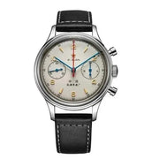 Aviator Time 1963 Pilot Automatic Watch 42mm Vintage Military Style Waterproof Chronograph