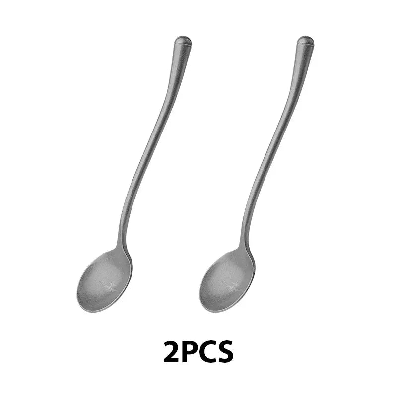 MHW Three Bomber Stainless Steel Coffee Stirring Spoon Exquisite Portable Barista Tool For Home Use
