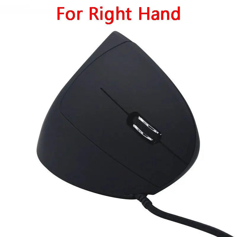 Vertical Ergonomic Wireless and Wired USB Mouse With Rechargeable Bluetooth Connectivity 1600 DPI For PC Laptop Gaming