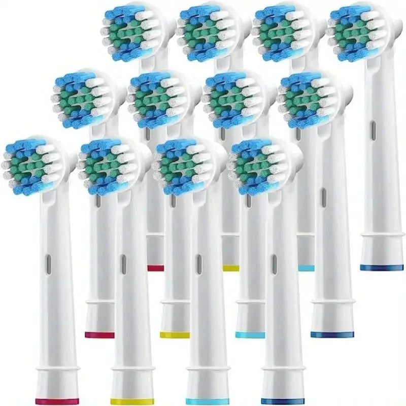 Oral B Compatible Replacement Toothbrush Heads For Braun Electric Toothbrushes With Soft And Medium Nylon Bristles