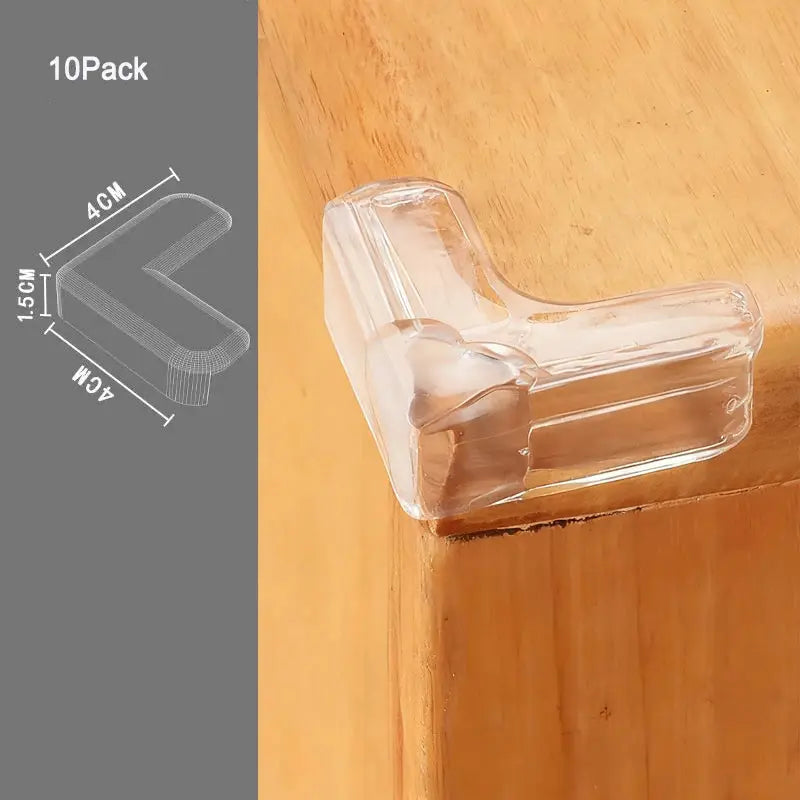 4 Pieces And 10 Pieces Children Baby Safety Silicone Corner Edge Protectors Anticollision Table Guards