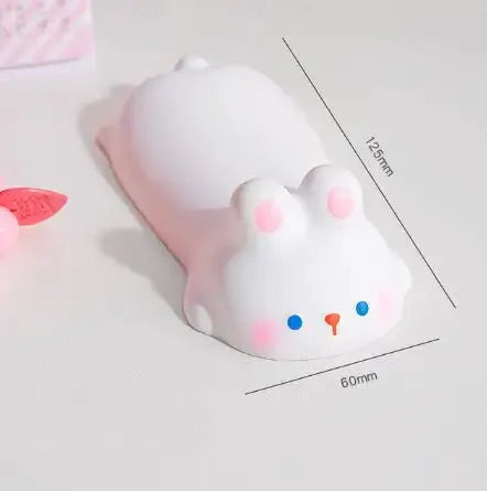 Cute Kawaii Slow Rising Wrist Rest For Mouse Pad Computer Laptop Desk Ergonomic Arm Support Squishy Toy