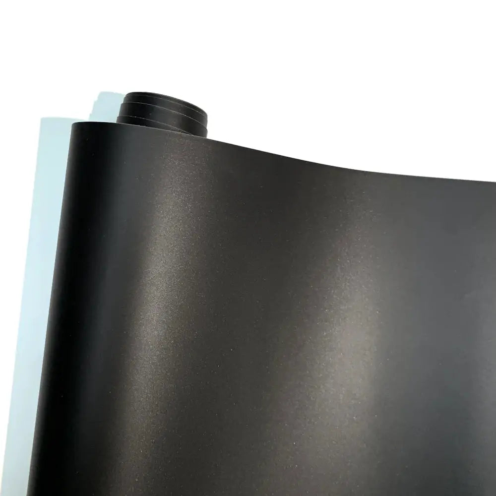 Carbon fiber wrap roll in black; waterproof vinyl for cars and motorcycles with a glossy-matte finish, Simples Market