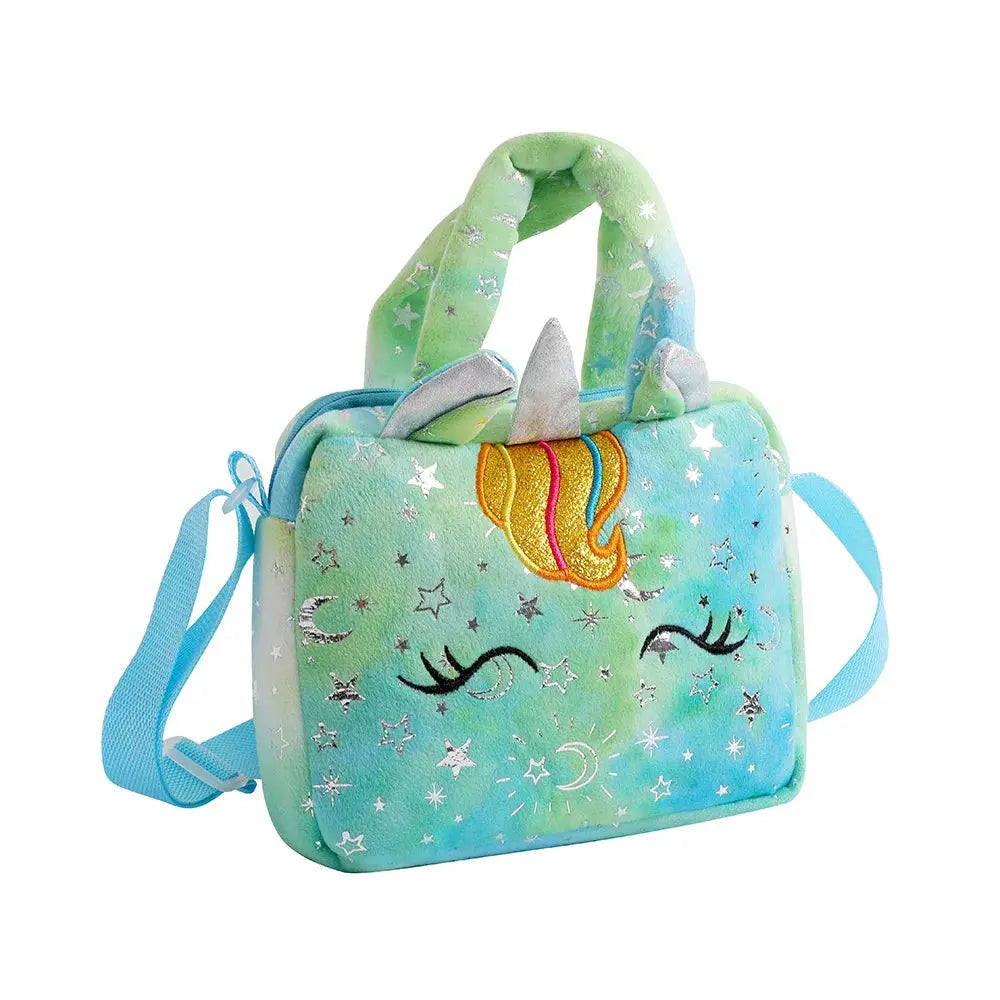 Fashion Sweet Unicorn Crossbody Handbag For Girls Cute Kid Bag Birthday Party Gift Little Girl Purse