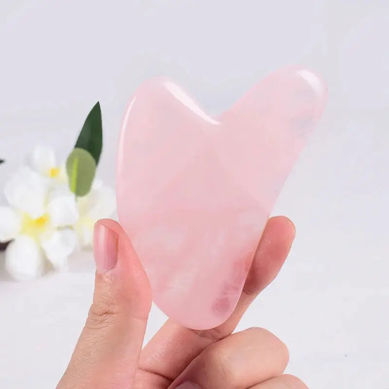 Natural Stone Jade Gua Sha Facial Beauty Scraping Massage Tool For Firm Skin Care Spa Therapy