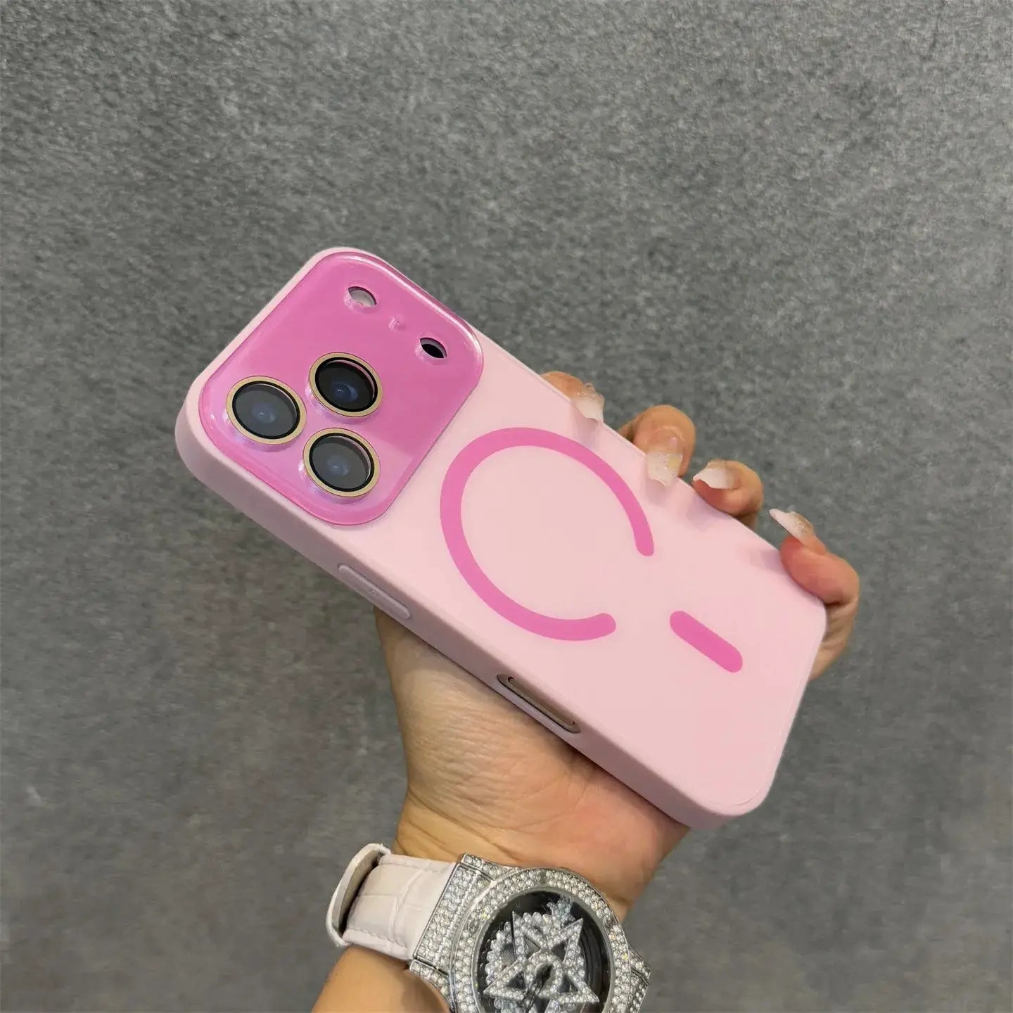 Matte Electroplating Magnetic Case With All Inclusive Lens Film For iPhone 12 13 14 15 16 17 Pro Max And 17Air MagSafe