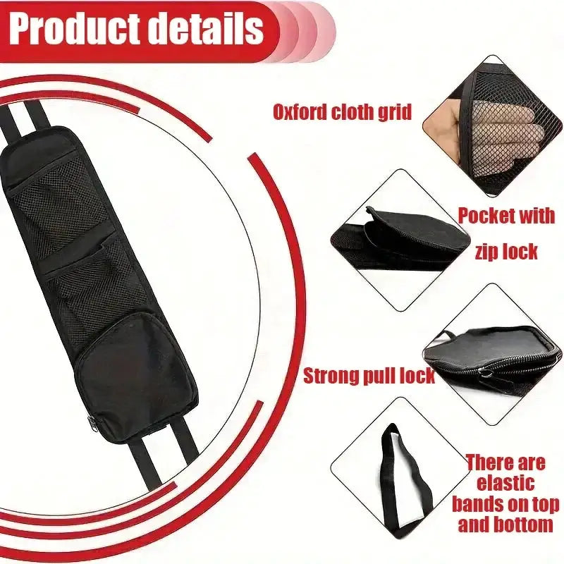 Simples Market car seat back hanging bag, Oxford cloth