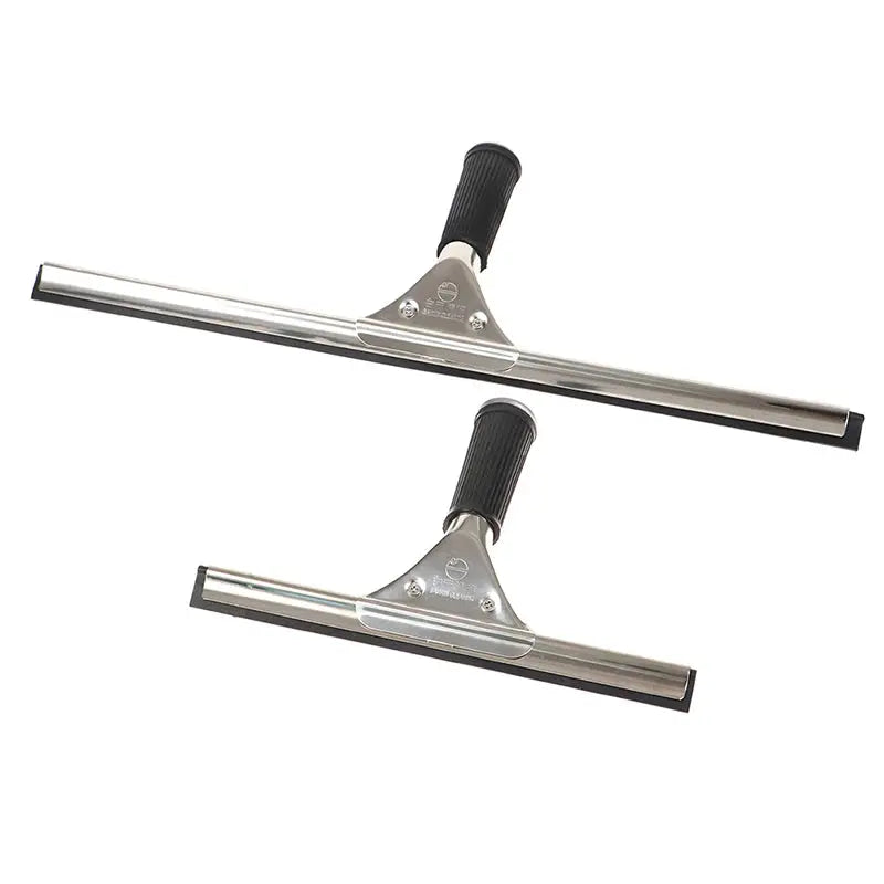 Glass Wiper Cleaning Tool With Silicone Blade Hook For Windows Mirrors Shower Doors And Car Squeegee Window Scraper