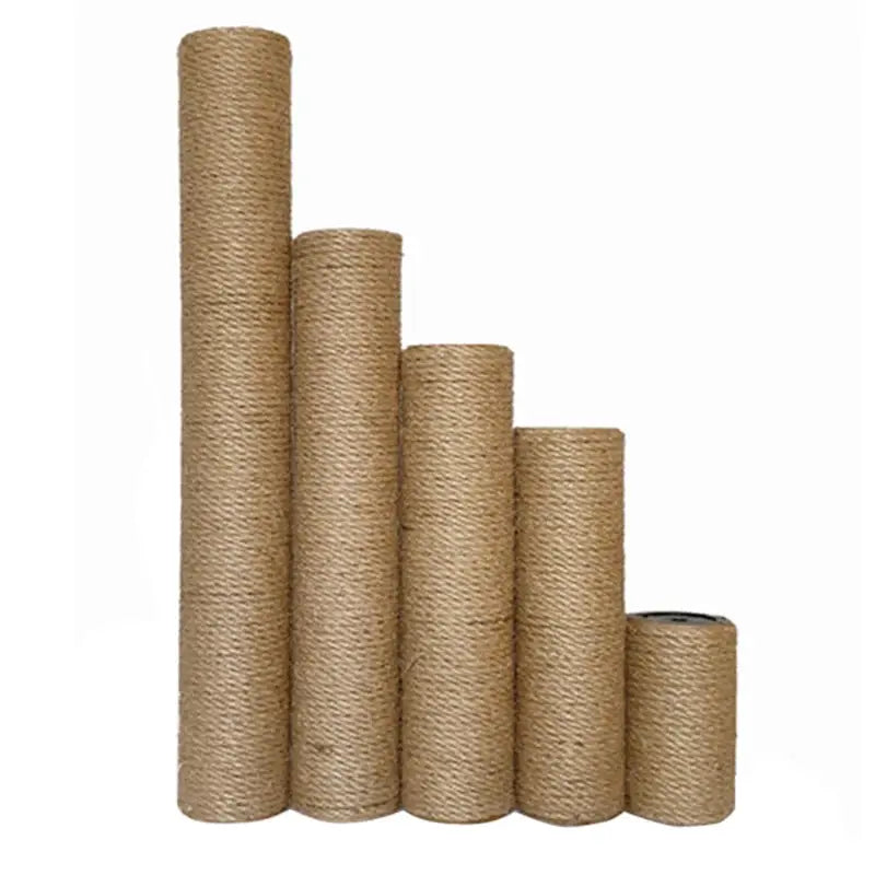 Cat Scratching Post For Cat Tree Tower Replacement Sisal Rope DIY Kit For Climbing Frames