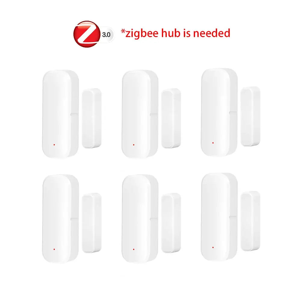 Simples Market Zigbee door/window contact sensors 9-pack, white, for Tuya Smart Life hub