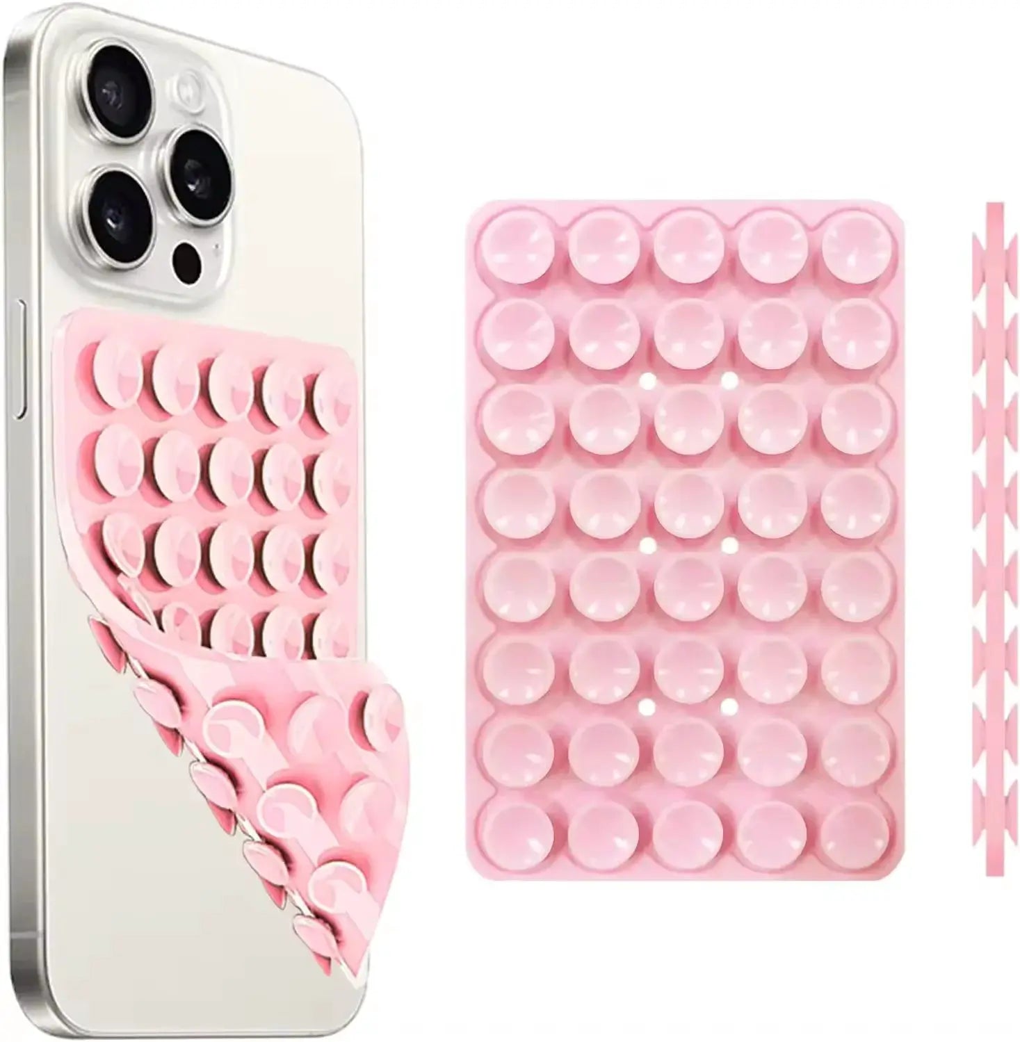 GripMate Silicone Suction Cup Phone Case Mount for Hands Free Selfies and Videos on iPhone and Android