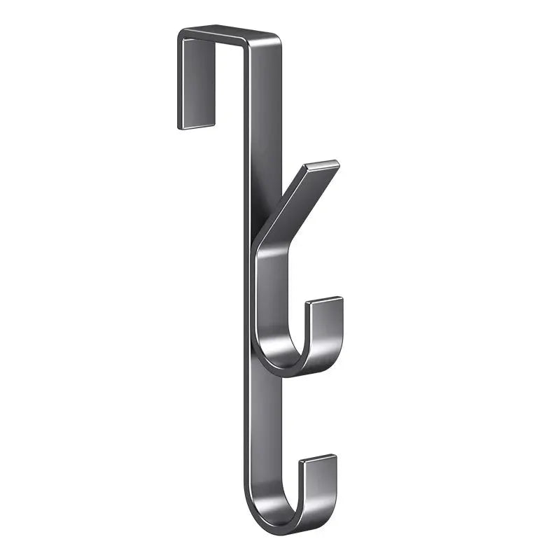 Easy Installation Door Hook Coat Rack Strong Metal For Clothes Hats And Bags Space Saving Design For Bedroom
