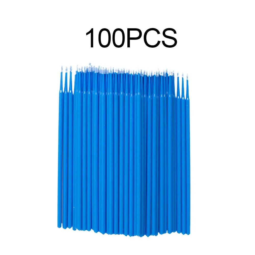 AutoPro Car Touch Up Paint Brush Set 100 Pcs With Flexible Fine Tips For Precise Non Drip Application