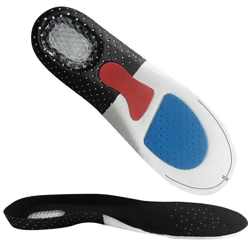 Cuttable Breathable Orthotic Arch Support Insoles For Men Women Soft Running Cushion Memory Gel Pad Sweat Absorption