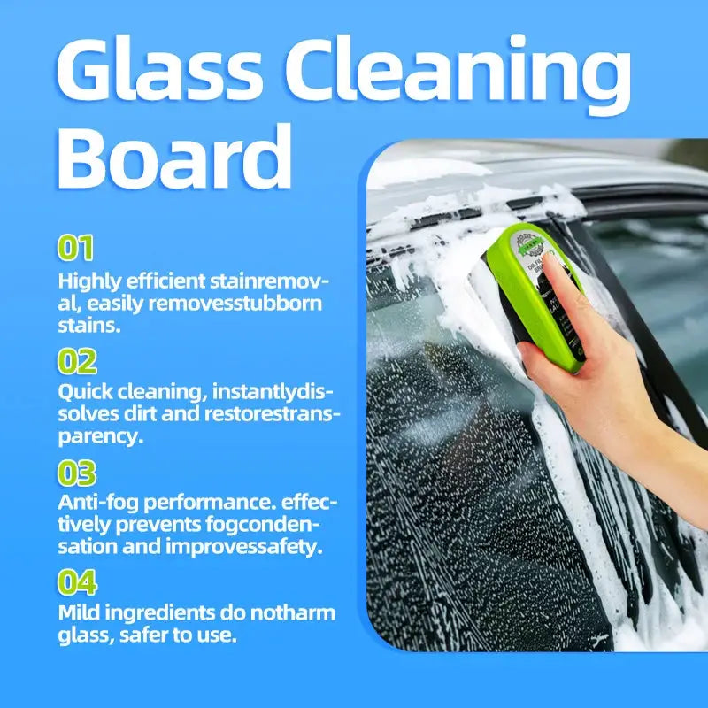 Automotive Oil Film Cleaning Brush 150ml Glass Oil Film Remover For Car Windows And Windshield Care