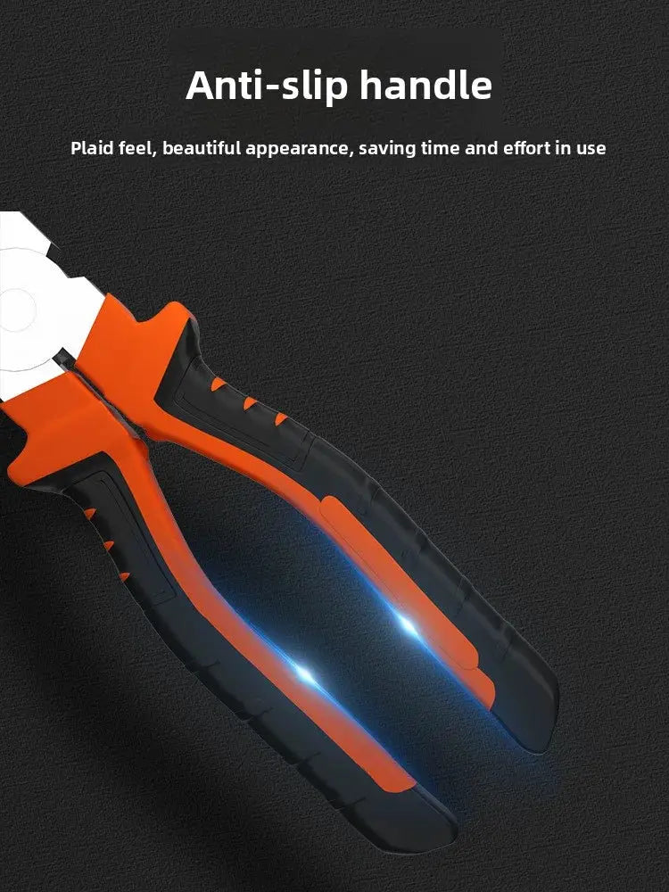 Electric Wire Pliers Large Opening Multifunction Tool For Cutting Twisting Gripping Metal Wires Heavy Duty