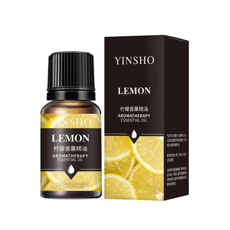 17 Flavors 10ml Essential Oils Set For Aroma Diffuser And Humidifier Lavender Rose Eucalyptus White Peach Oolong