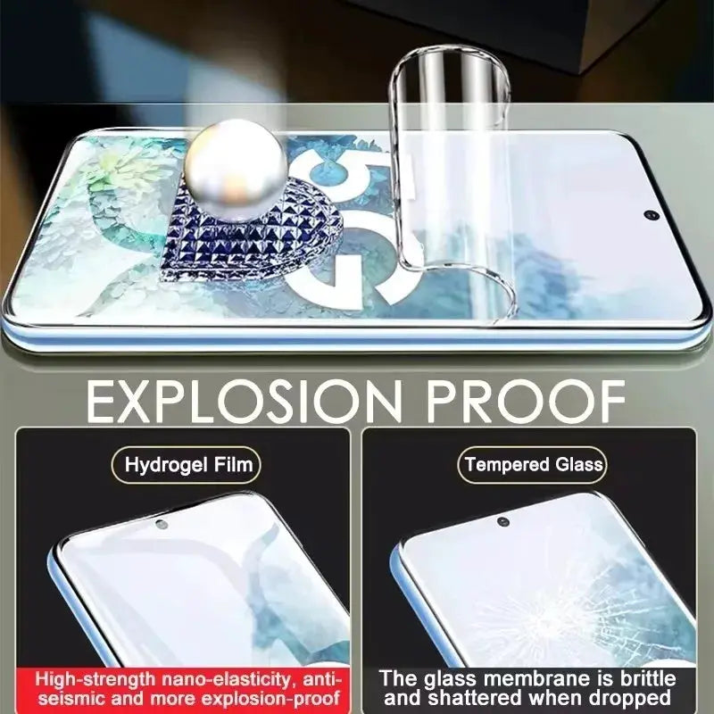 Simples Market 5Pcs hydrogel film screen protectors for Samsung Galaxy S21/S22/S20/S23/S24 Ultra and Note 20/10/9 Plus