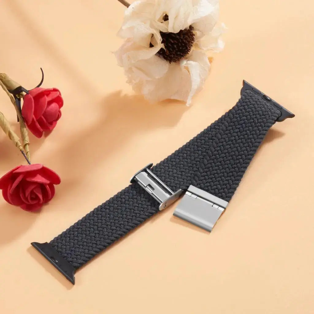 Strap For Apple watch band 46mm 45mm 44mm 49mm 40mm 41mm 42mm Braided loop correa bracelet iWatch series 10 8 9 7 5 2030