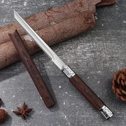 Exquisite Stainless Steel Small Straight Knife Paring Knife For Fruits Sushi And Meats Portable Household Kitchen Tool