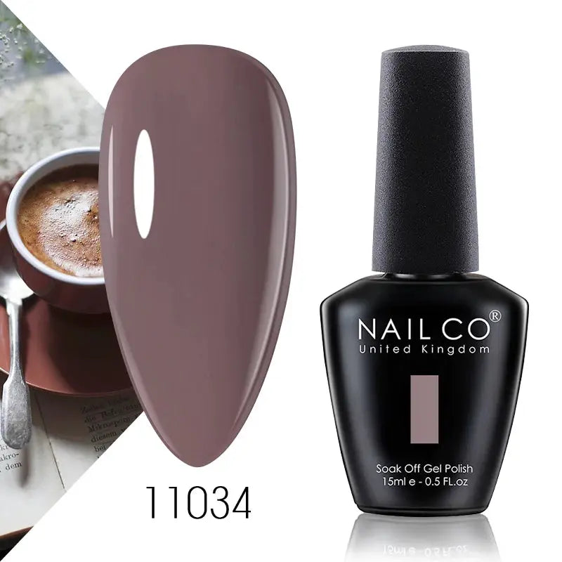 Nailco 131 Colors Gel Nail Polish LED Gel 15ml Vibrant Long Lasting Hybrid Varnish For Manicure