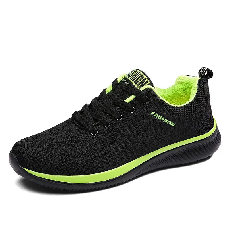 Men Running Sneakers Lightweight Walking Shoes Breathable Mesh Moccasin Style Casual Sneakers For Men