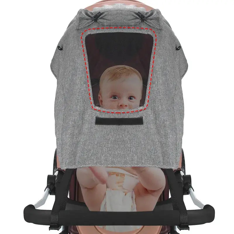 Universal Baby Stroller Sun Shade UV Protection For Prams Infants Car Seats Sun Visor Canopy