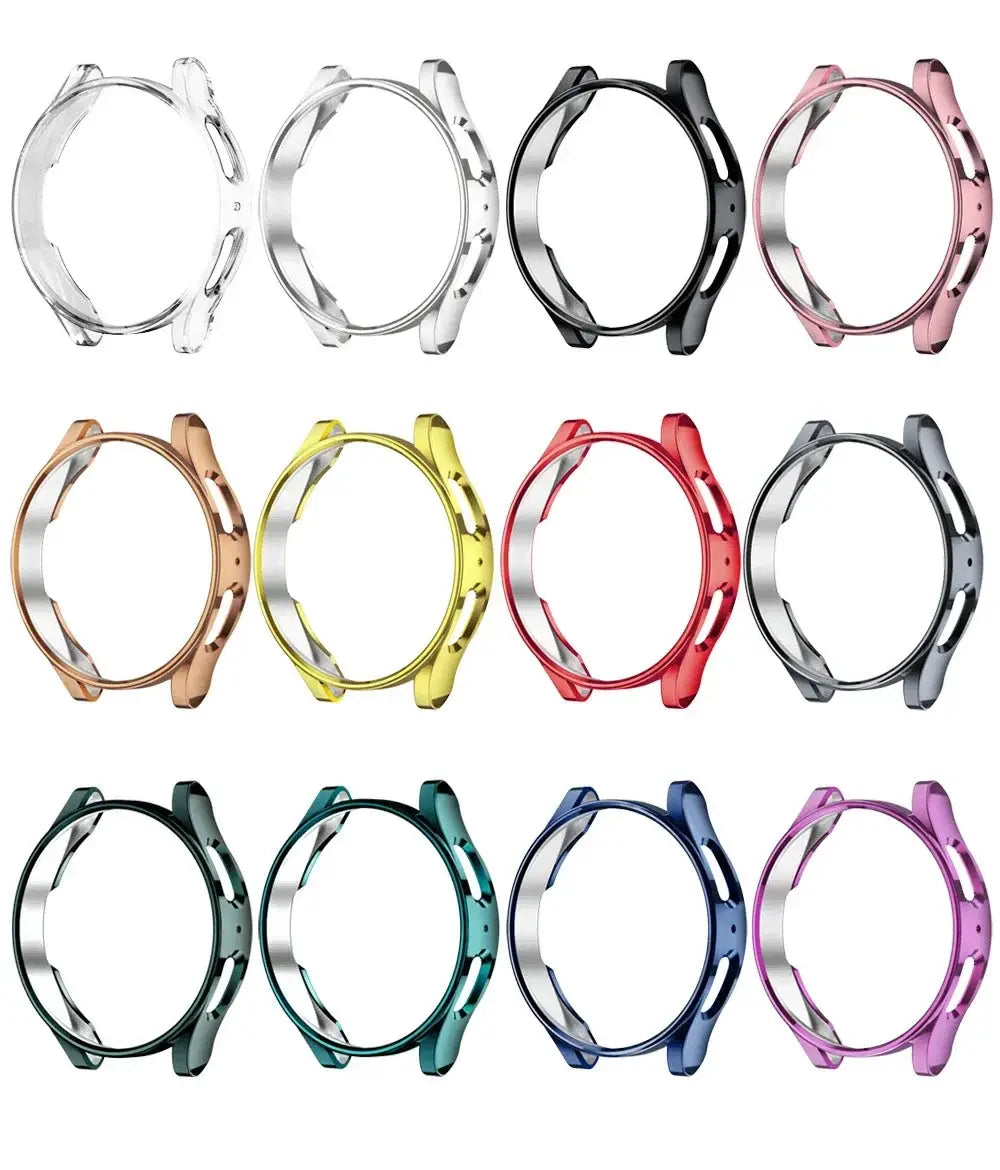 Full-cover TPU watch case for Samsung Galaxy Watch 7-6-5-4-FE 40/44mm, 12 color options