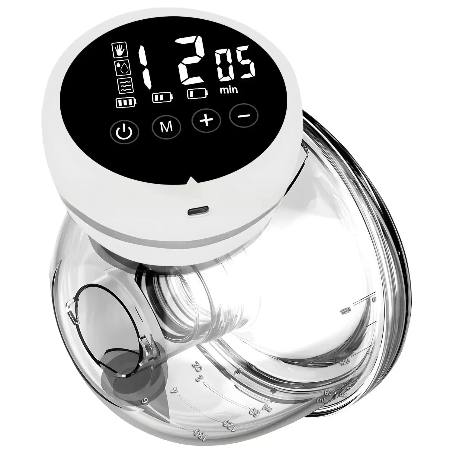 2026 New Electric Breast Pump 19 To 24 Mm Size Portable Hands Free Wear Resistant Quiet And Comfortable For Moms
