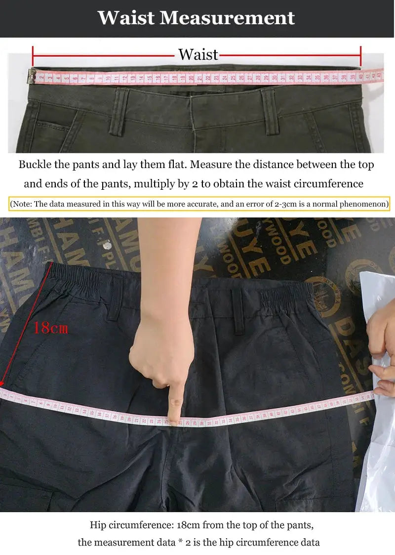Simples Market men's summer quick-drying outdoor pants with multiple pockets, black