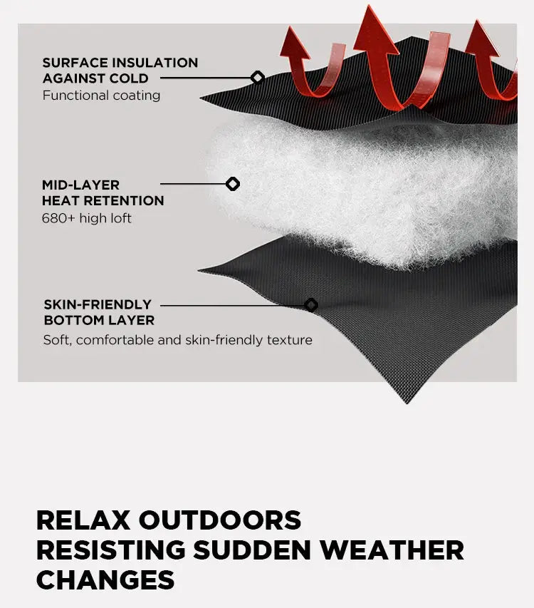 Semir men's hooded down jacket with mid-length thick coat, illustrated multi-layer insulation