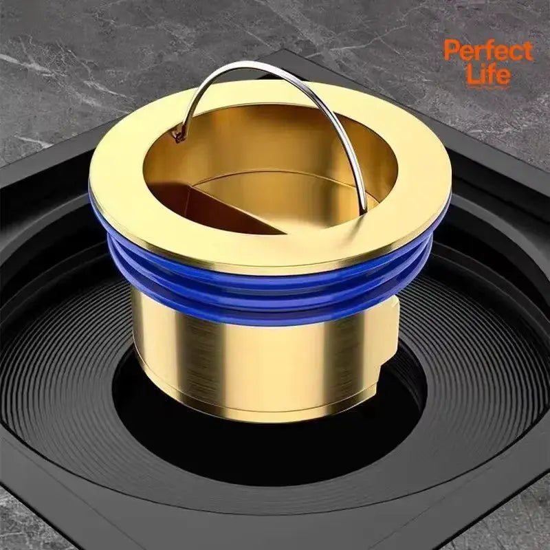 Toilet Shower Copper Floor Drain Core Anti Odor Insect Repellent Self Sealing Backflow Prevention Bathroom Accessory