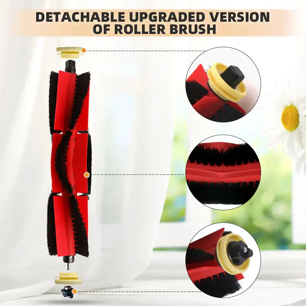 Xiaomi Roborock S5 Max S6 S6 MaxV Vacuum Cleaner Replacement Kit Roller Brush HEPA Filter Mop Cloth Spare Parts