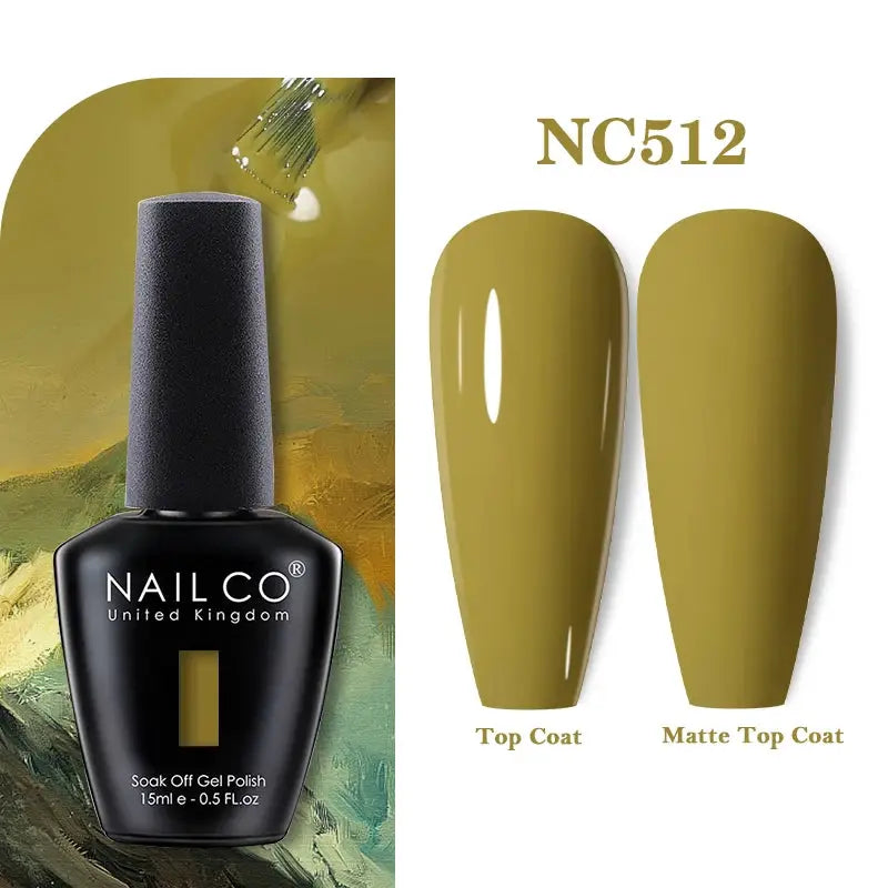 NAILCO 283 Colors Gel Nail Polish Kit Ultra Long Lasting UV Gel Varnish With 30 Day Shine