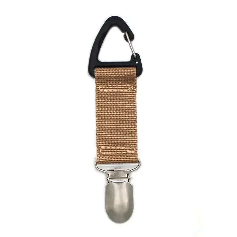 TrailMate Outdoor Travel Straw Hat Clip Portable Hat Companion Bag Clip With Multipurpose Glove Organizer