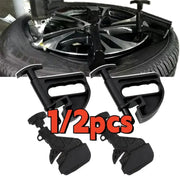 Bead clamp tire changer tools, 2-piece black universal set for car rims