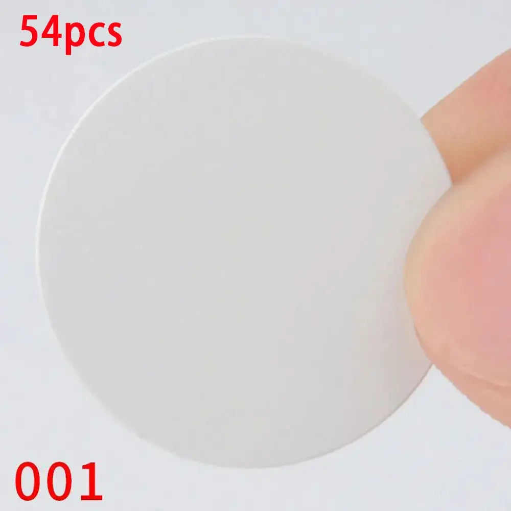 54 Piece Set Wooden Furniture Self Adhesive Screw Cap Stickers For Covering Screws And Holes On Desks Cabinets Drawers