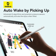 Baseus 3rd Gen Stylus Pen For iPad Pro With Wired Charging And Active Tilt Sensitivity