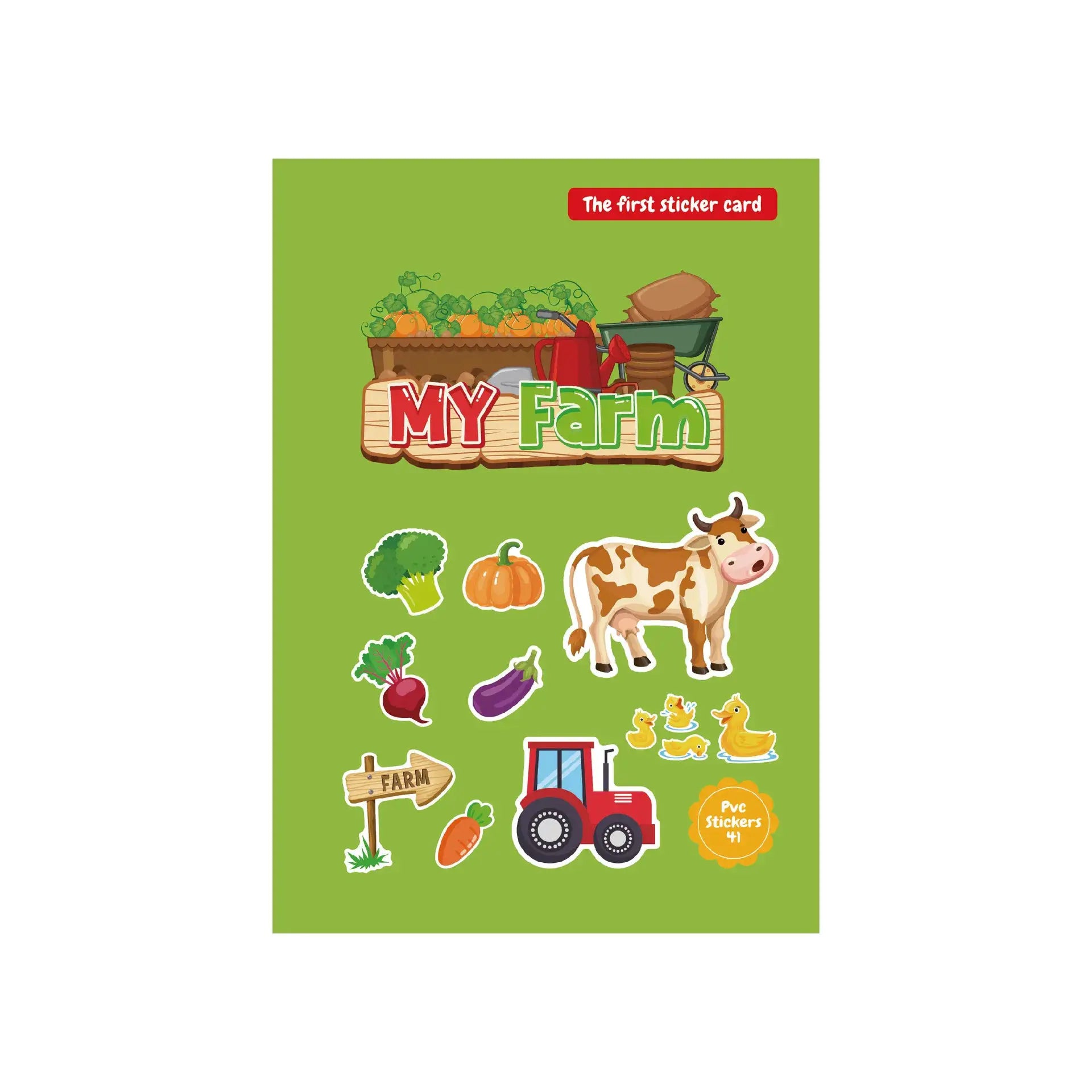 Kids Reusable Sticker Book for Ages 2 to 6 Featuring Multiple Cartoon Scenarios DIY Puzzles Educational Toy Gift