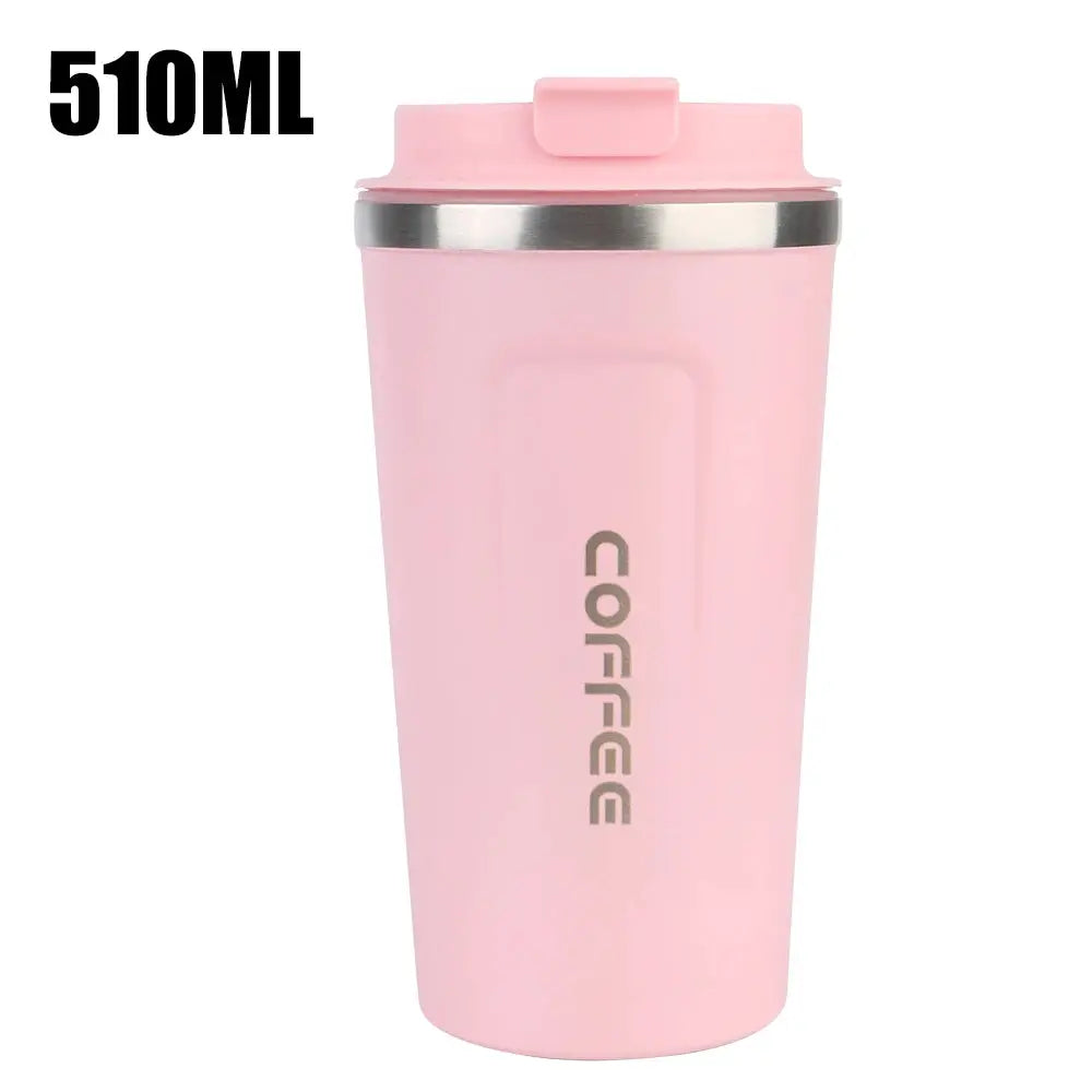Thermo Cafe Car Thermos Travel Mug 380 And 510 Milliliters Leakproof Double Wall Stainless Steel