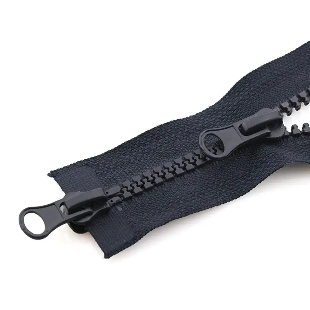 90cm Size 5 Resin Zipper Double Slider Two Way Open End For Jackets Durable High Quality Long Zips