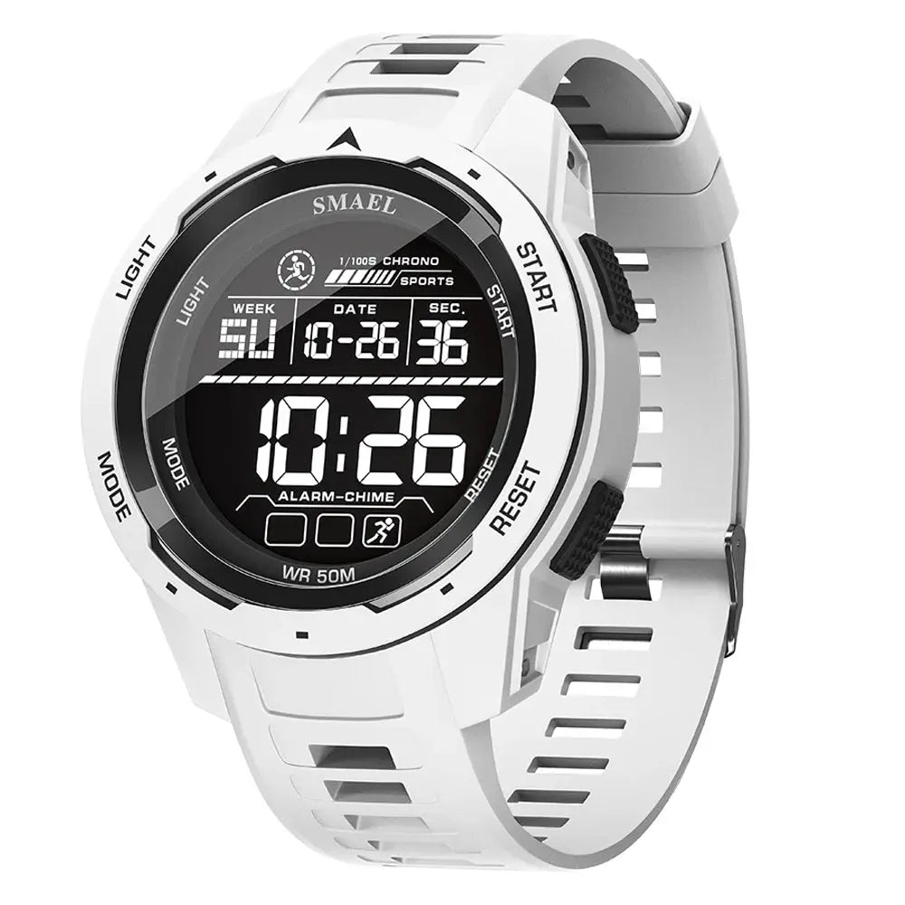 SMAEL 8105 Digital Watch For Men 50 Meter Waterproof Sports LED Backlight Stopwatch