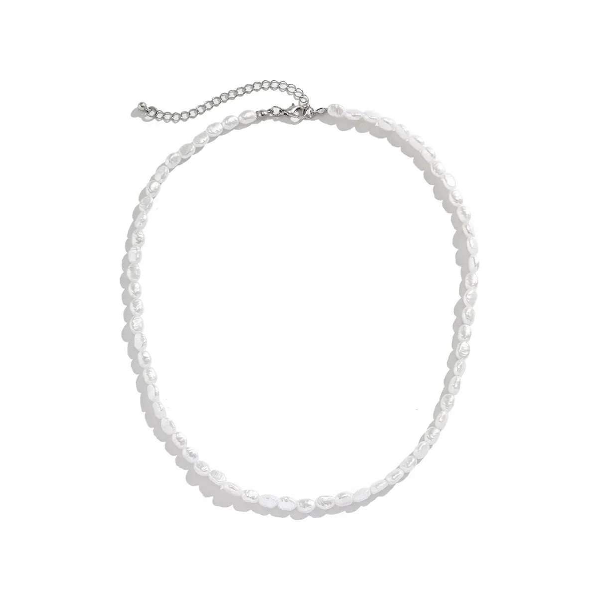 Vintage Faux Pearl Choker Necklace For Women Elegant Beaded Temperament Necklace Wedding Party Gift