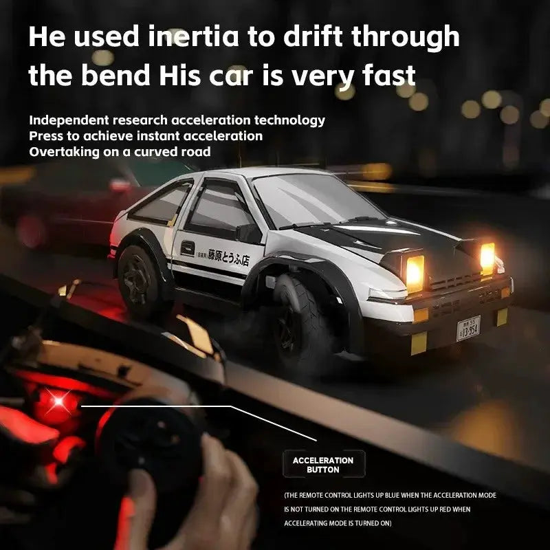 1 64 Scale Desktop RC Drift Car 2 4GHz High Speed Four Wheel Remote Control Car for Gaming Parties Gift