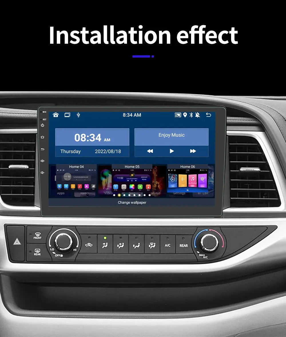 BQCC 2-DIN car radio with Android Auto/CarPlay, GPS, IPS display (7/9/10 inch) Simples Market