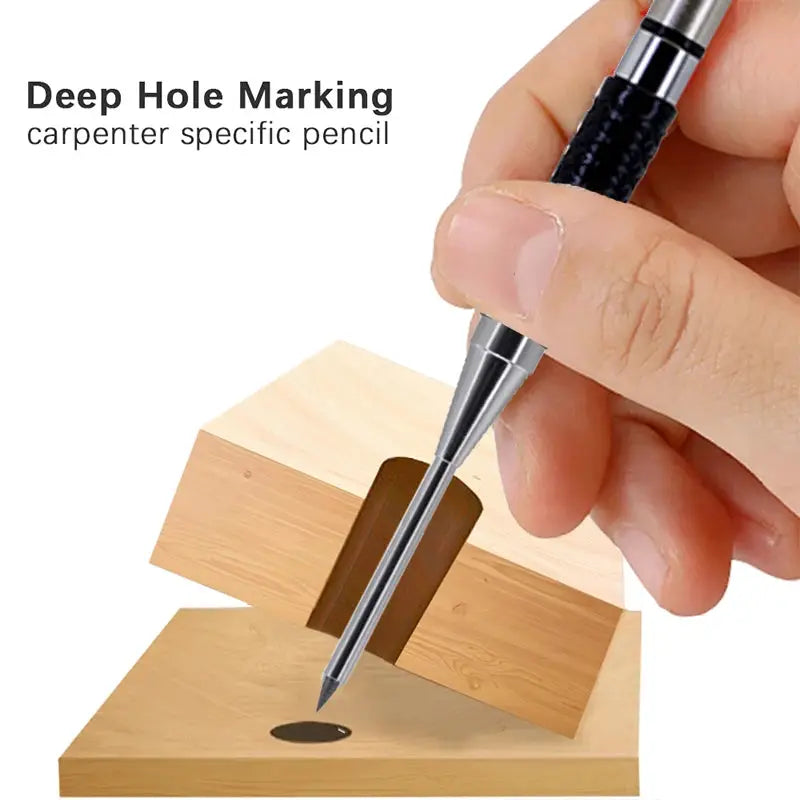 Simples Market deep-hole woodworking mechanical pencil, 2.0mm, anti-slip soft grip