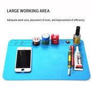TechGuard Silicone Repair Pad Pro Waterproof Heat Insulation Pad For Electronics And Motherboard Repairs